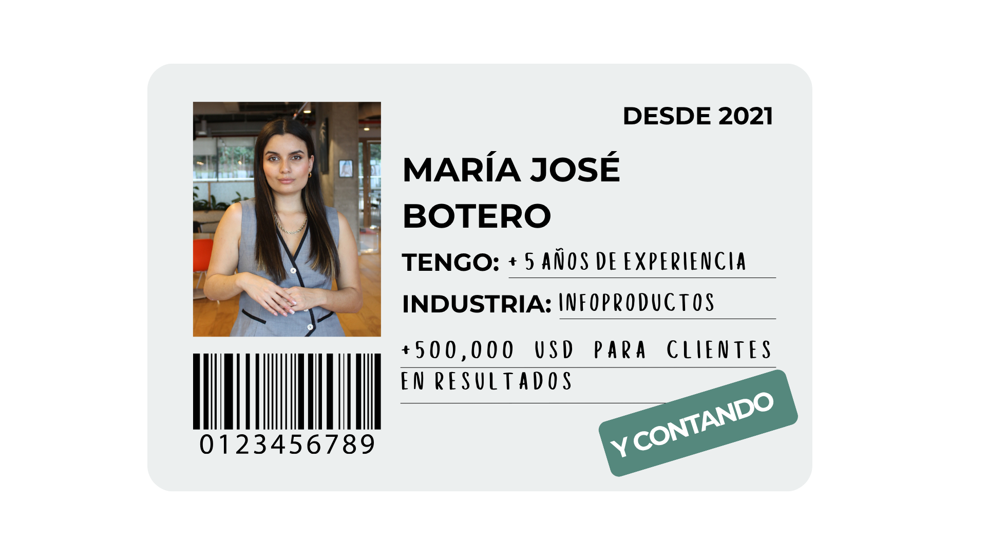 Carnet de identidad — María José Botero